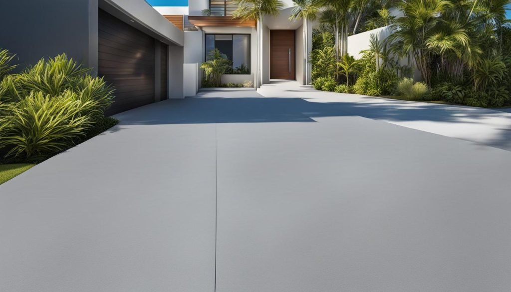 How thick should concrete be for a driveway in Townsville, QLD?