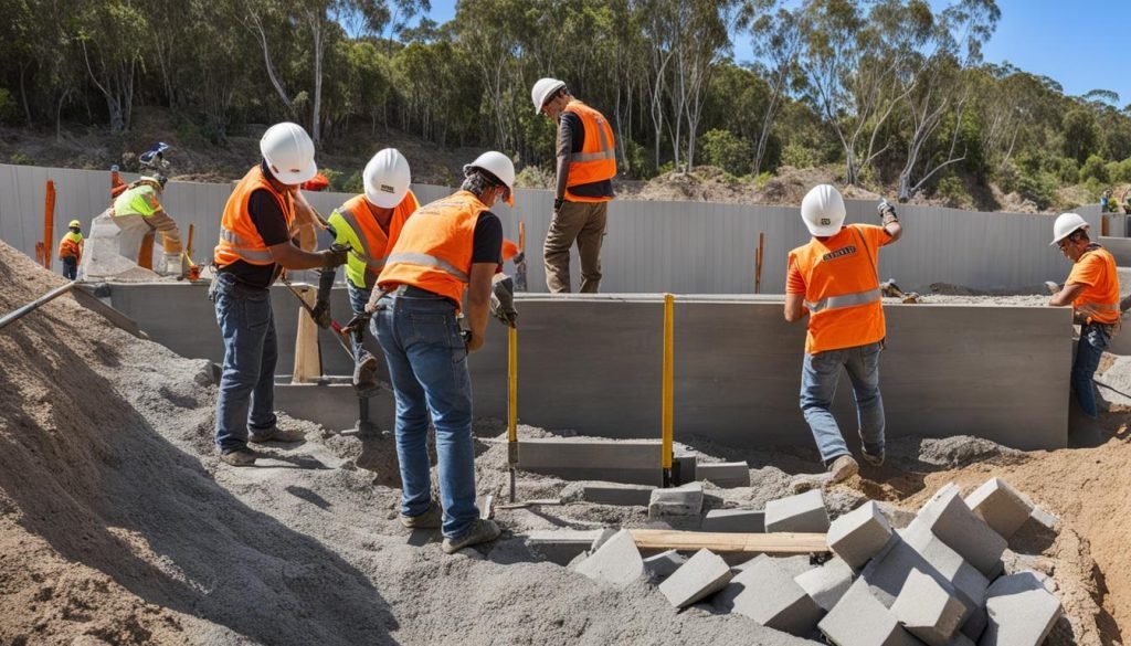 hiring retaining wall builders